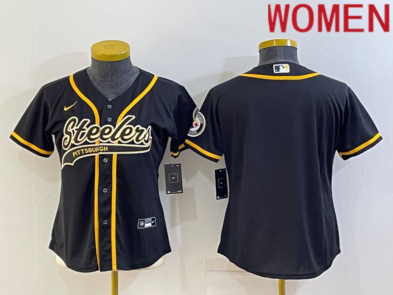 Women New Orleans Saints Blank Black 2022 Nike Co branded NFL Jersey->women nfl jersey->Women Jersey